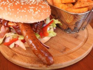 Strandburger special menü