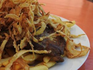Hagymás grilltarja